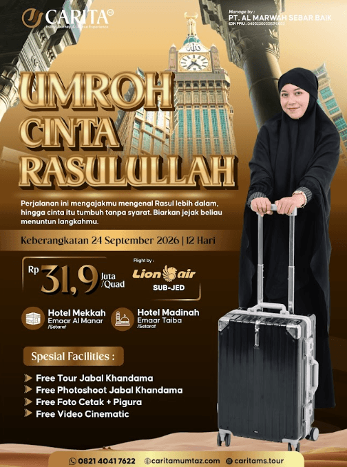 Umroh Cinta Rasulullah