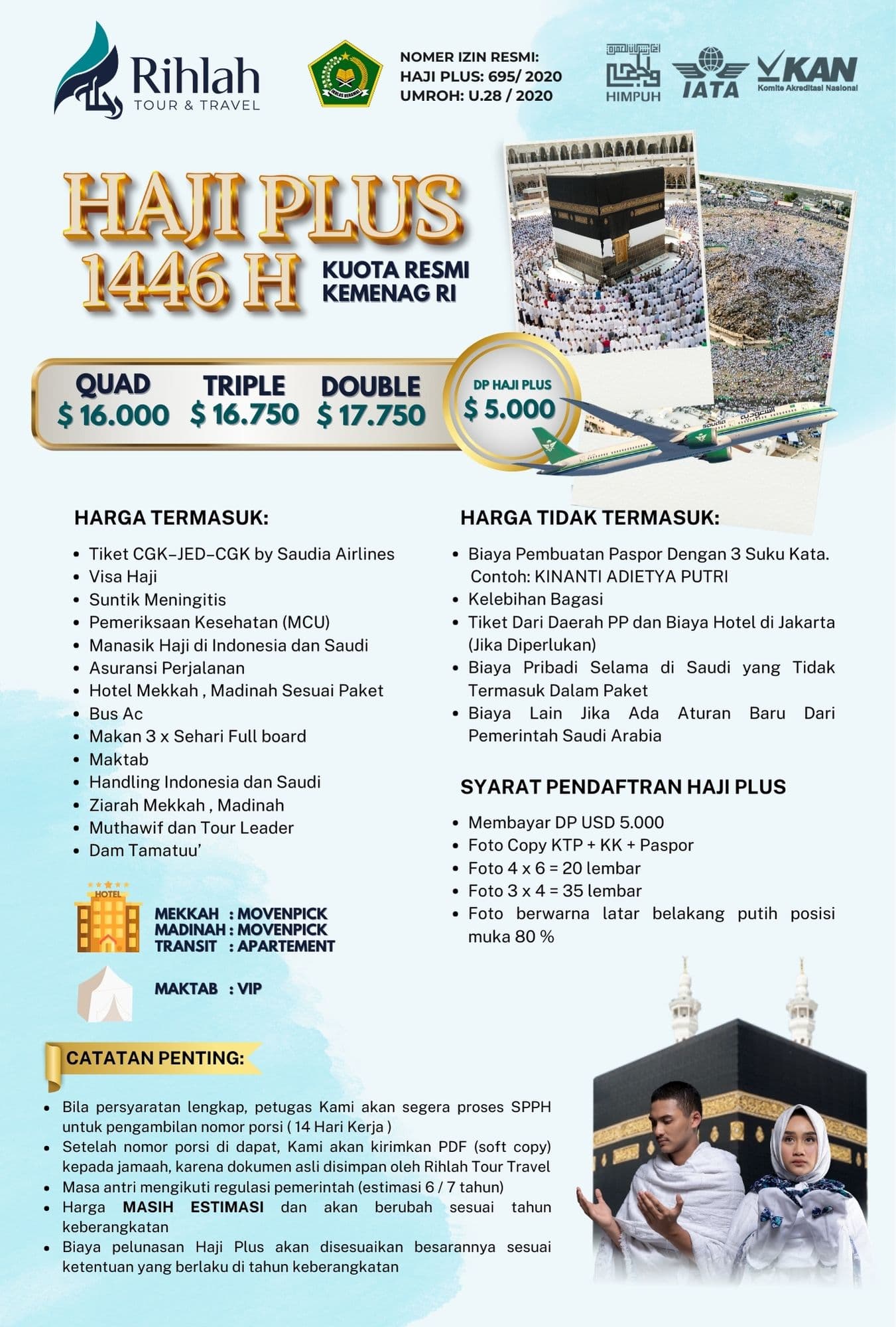 HAJI PLUS KUOTA KEMENAG